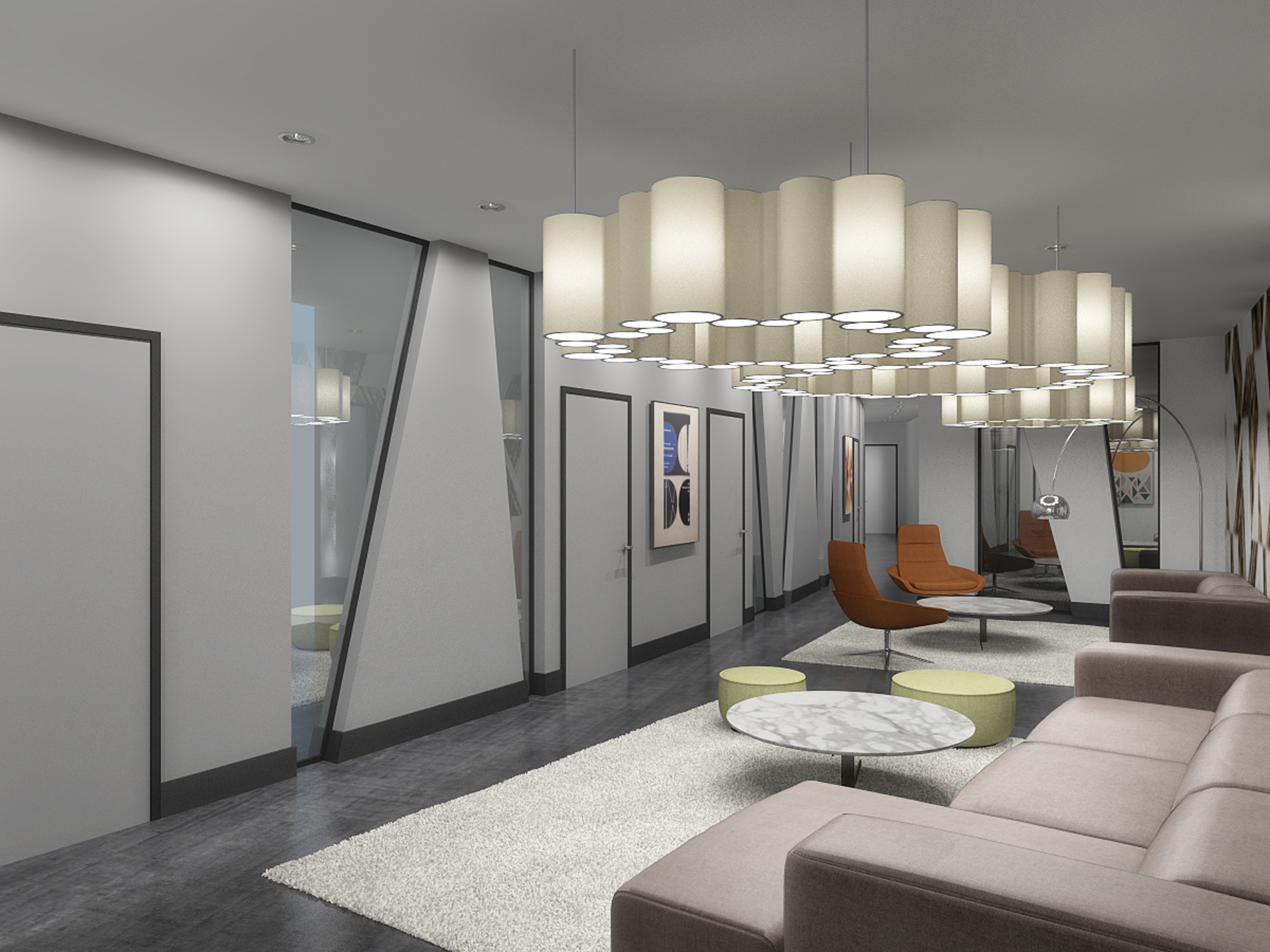 Futuristic office