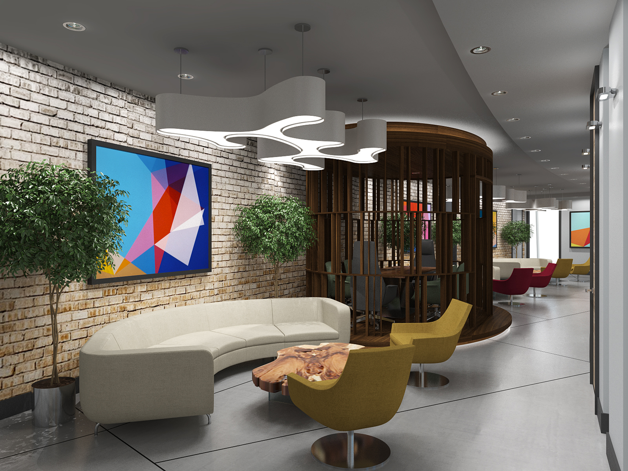 Офис в стиле LOFT