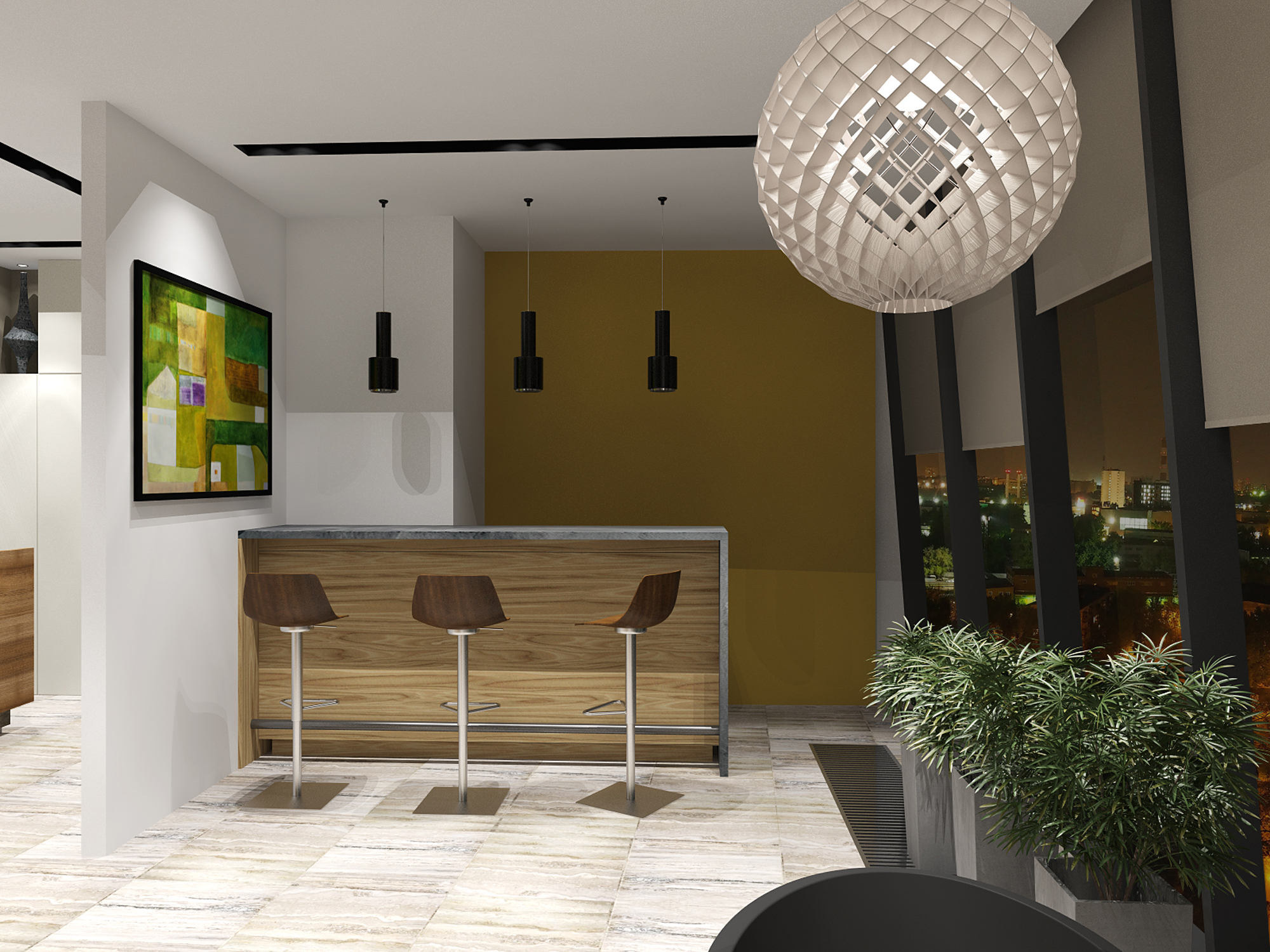 Офис в стиле LOFT